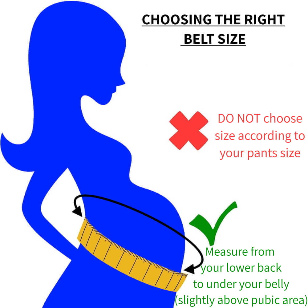 How to Choose The Right Pregnancy Belt Size