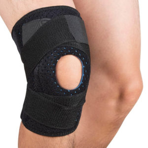 Wearing the Knee Brace Support