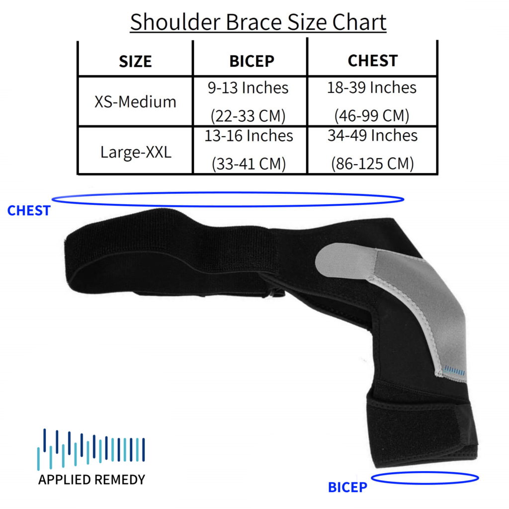 Shoulder Brace Size Chart
