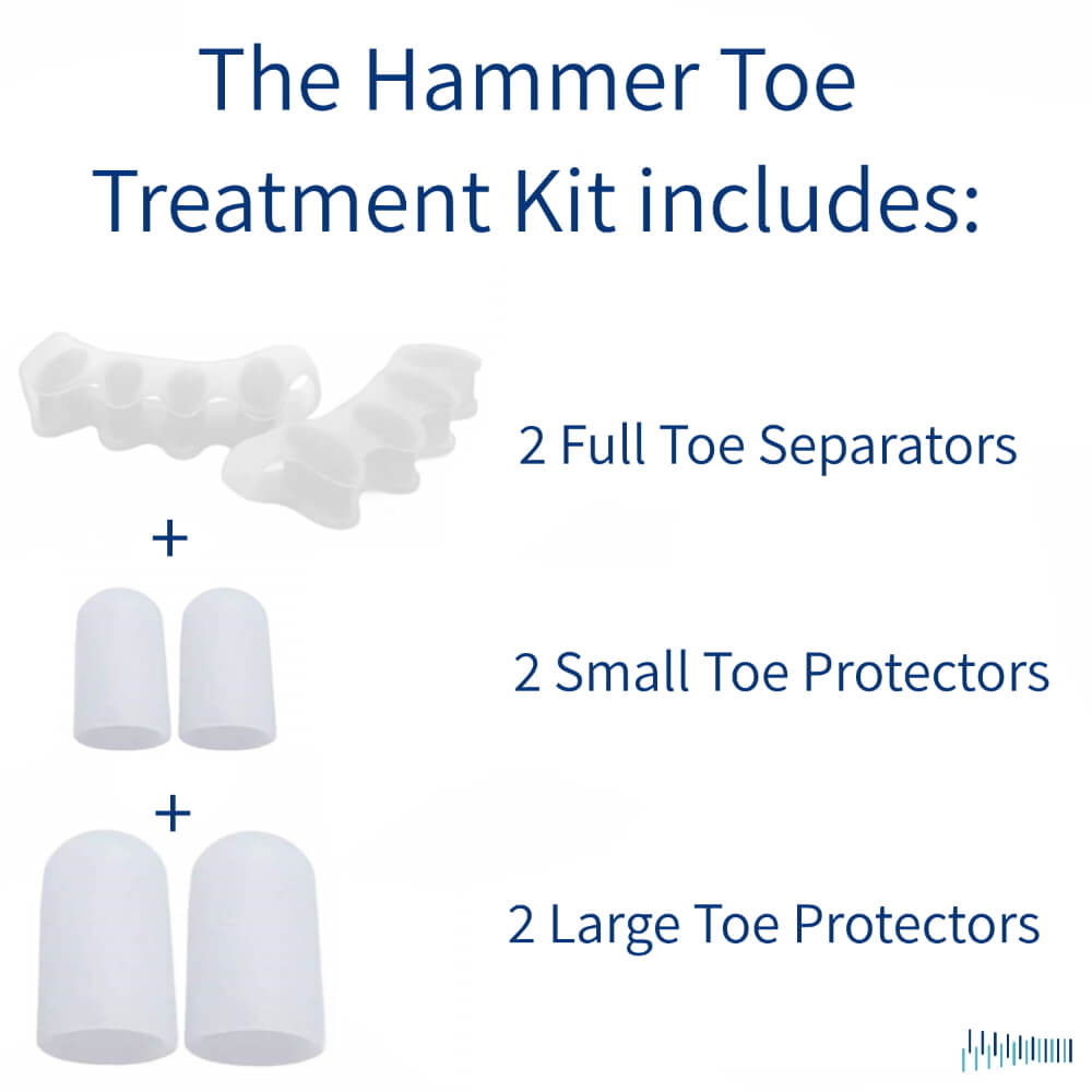 What does the Hammer Toe Treatment Kit include