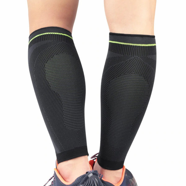 Compression Calf Sleeves Rear View