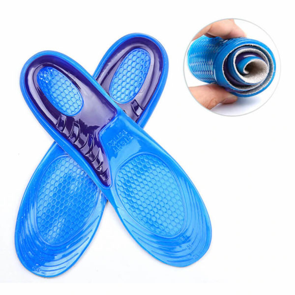 Professional Gel Insoles Crossed View